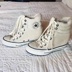 Converse Plush Top Wedges